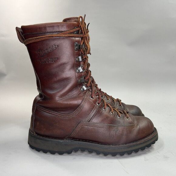 Danner Canadian Boots Mens 9EE 10" Brown Leather Insulated Gore-Tex Hunting Boot - Picture 1 of 16